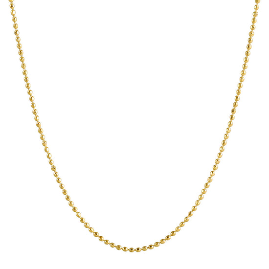 Gold Chain Necklace - NSSN890STGC-16.3