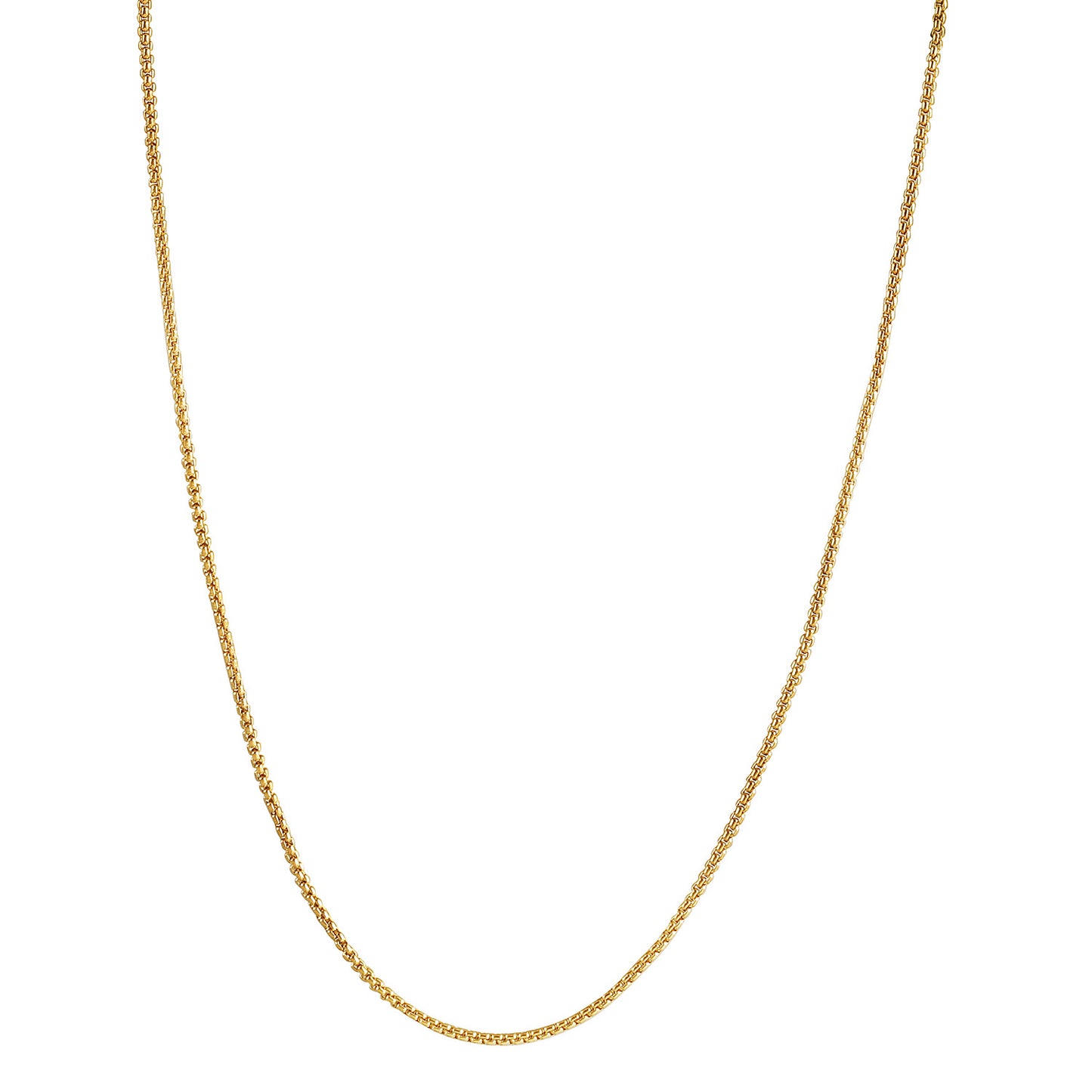 Gold Chain Necklace - NSSN893STGC-16.2