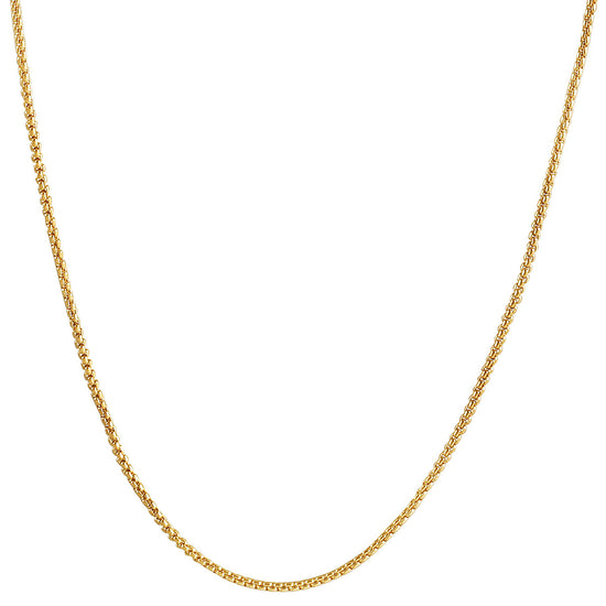 Gold Chain Necklace - NSSN893STGC-16.2