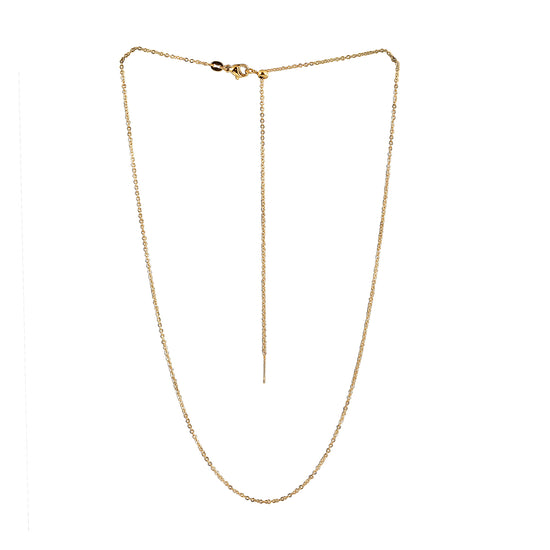 Charm Gold Chain Necklace - NSSN971STGC