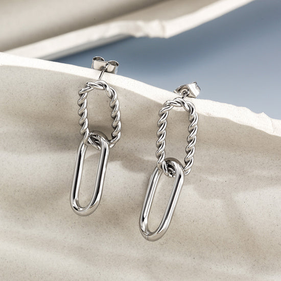 Fried Dough Twists earrings-SCE328STS