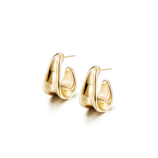 Creative L-shaped earrings-SCE400STGC