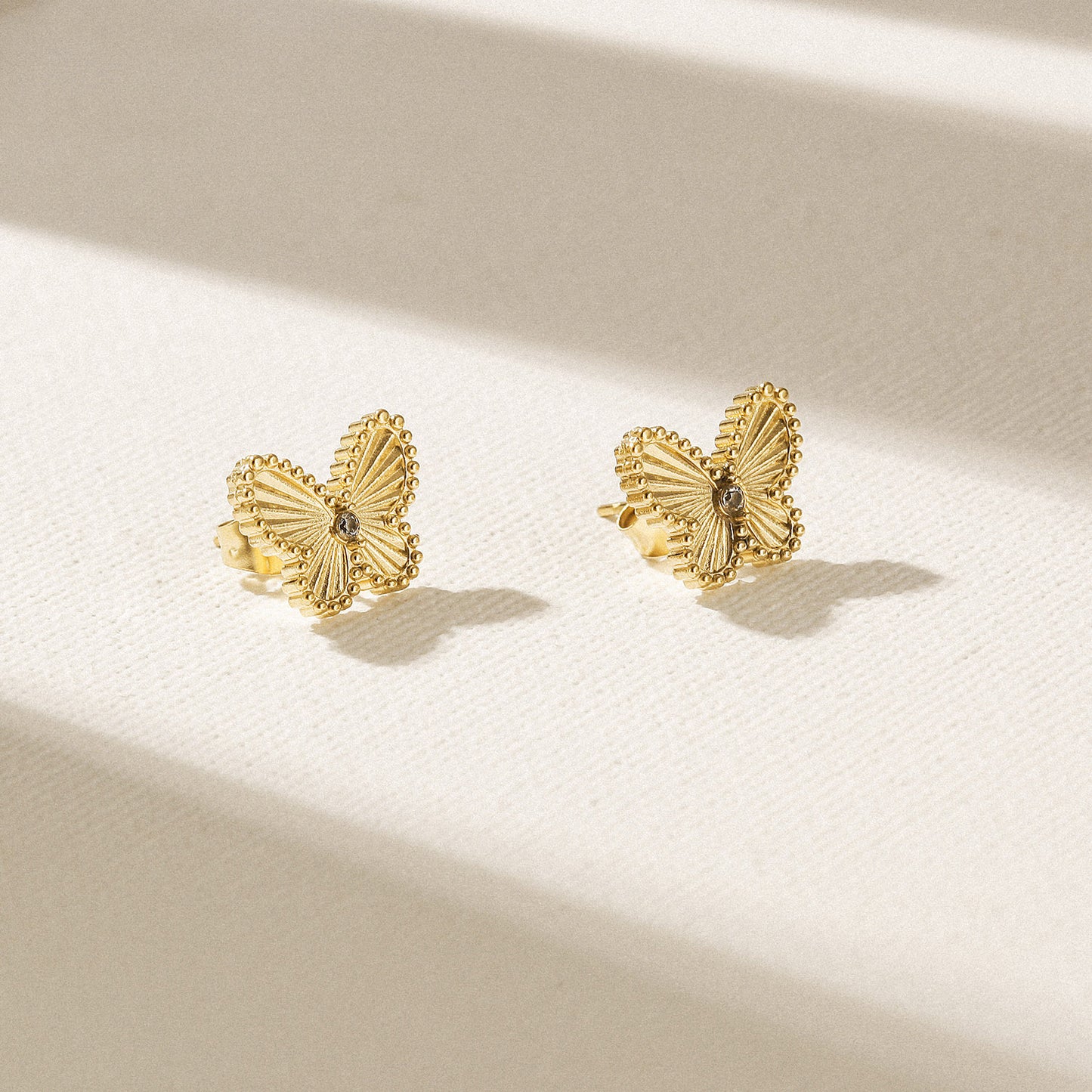 Vintage Butterfly Studs