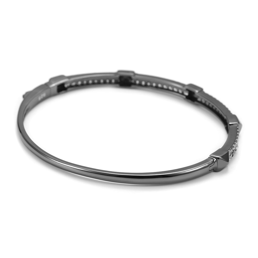 Black full diamond bracelet-SSH065SCZD