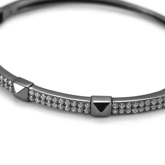 Black full diamond bracelet-SSH065SCZD