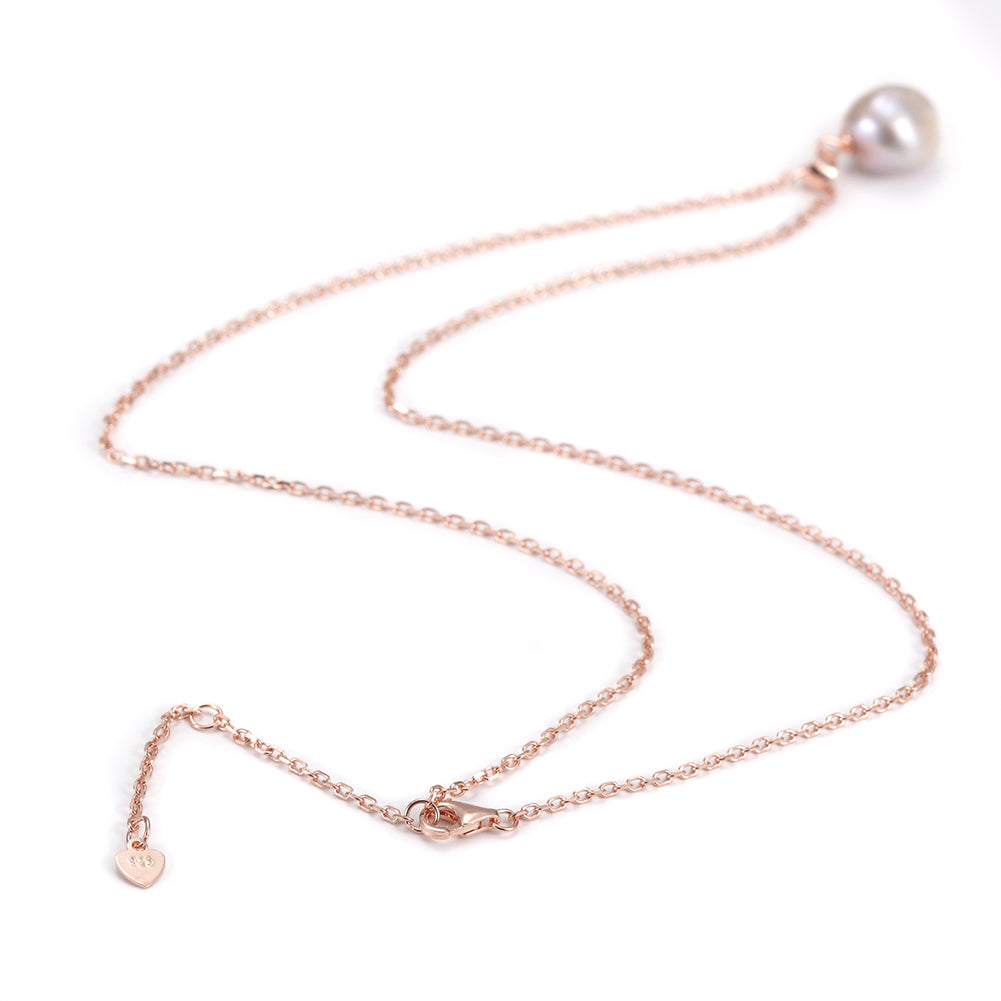 Baclo Pearl Pendant Necklace - SSN145