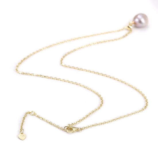 Baclo Pearl Pendant Necklace - SSN145