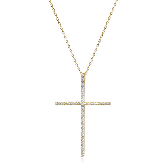 Big Cross Necklace - SSN170