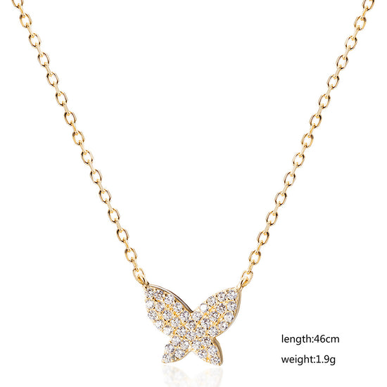 Butterfly Chain Necklace SSN177