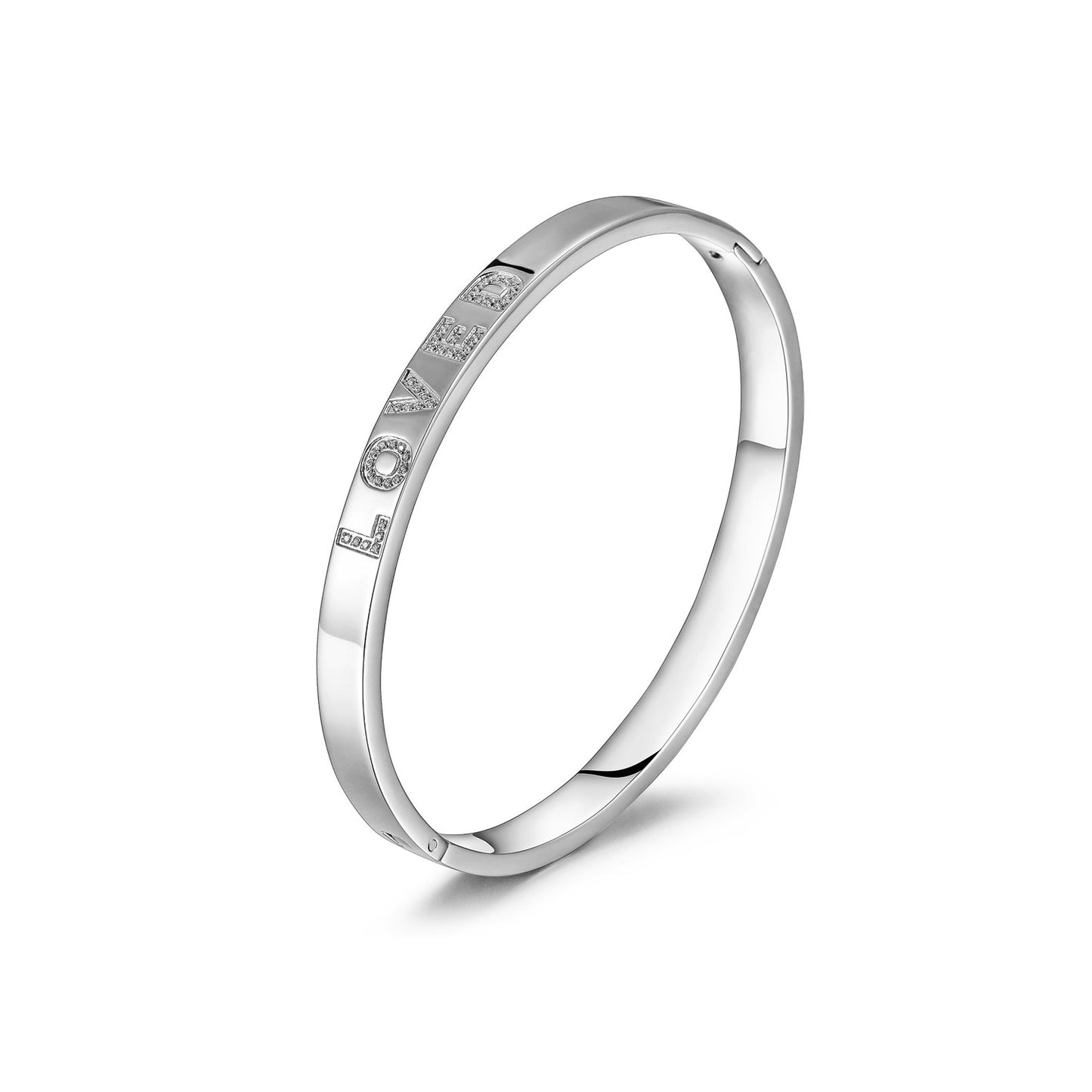 Engravable Forever Loved Bangle