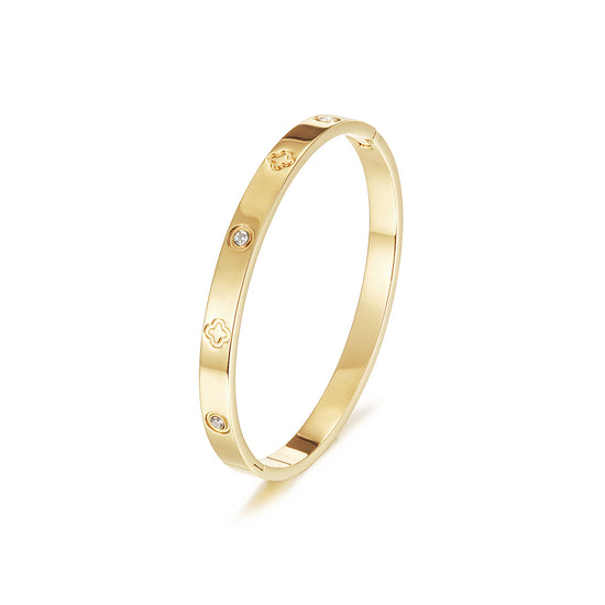 Buy quality 916 CZ Gold Estelle Design Bracelet in Ahmedabad